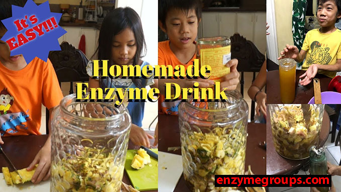 Cách làm enzyme dứa chanh để uống
