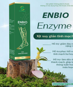 Xịt Giãn Tĩnh Mạch Enbio Enzyme 100ml – Giải Pháp Toàn Diện Cho Suy Giãn Tĩnh Mạch